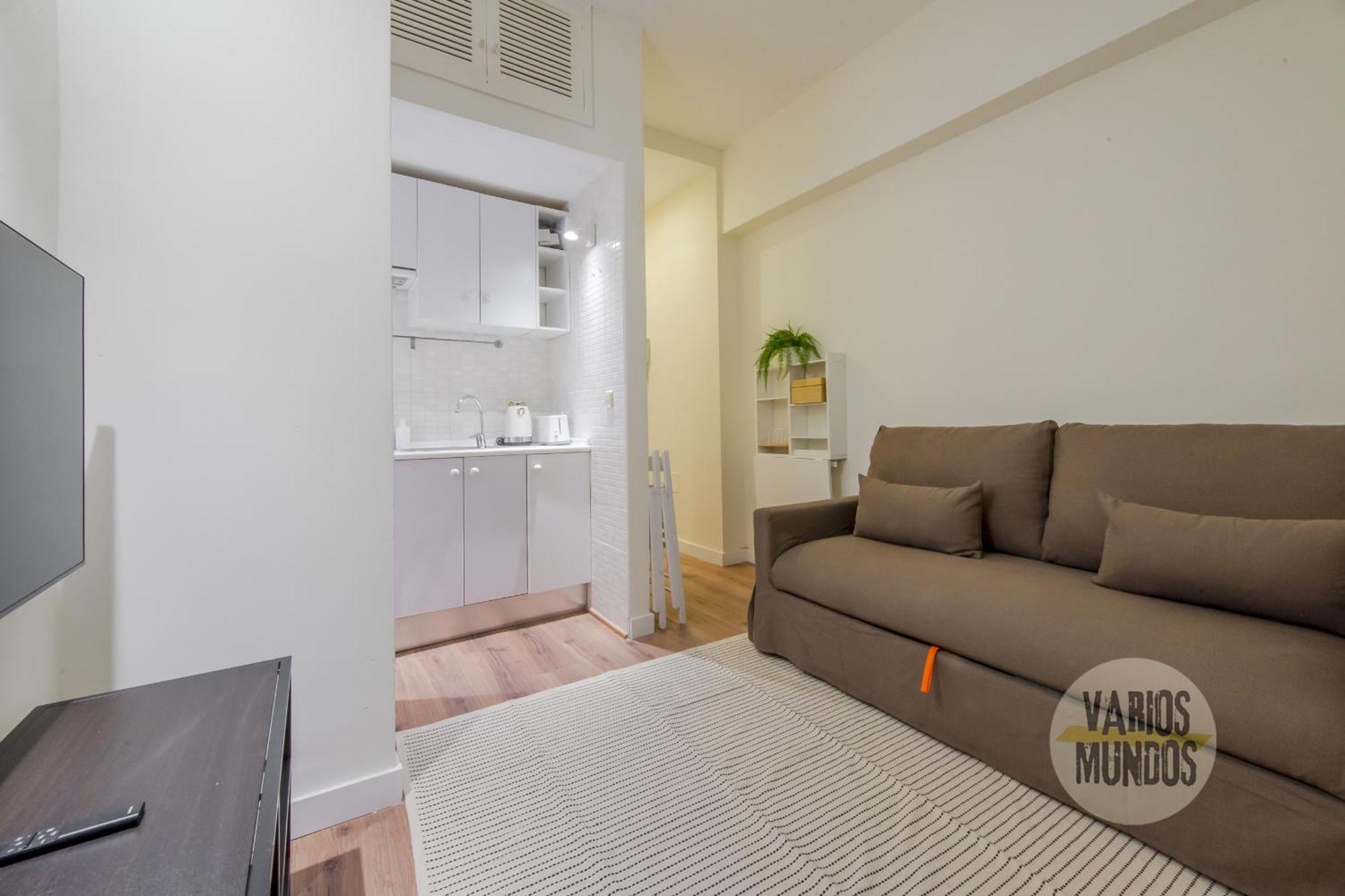 Elegante Apt Para 3 En Chueca A 1 Min De Gran Via Madrid Kültér fotó