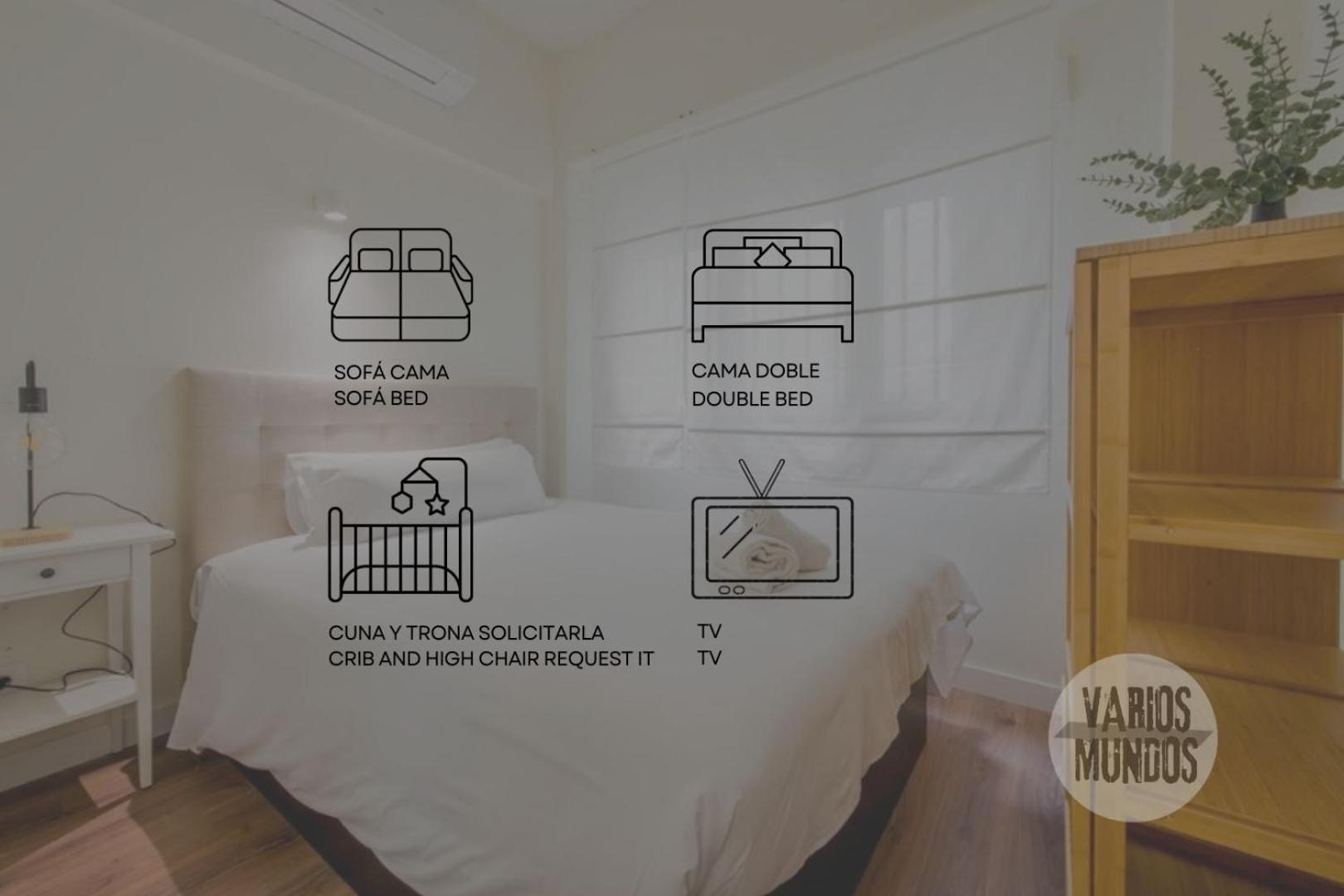 Elegante Apt Para 3 En Chueca A 1 Min De Gran Via Madrid Kültér fotó